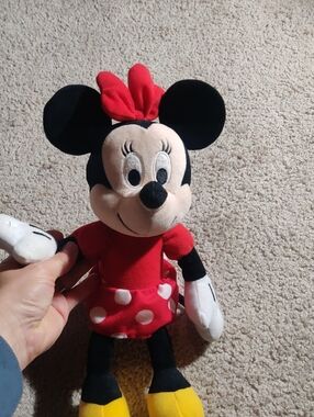 Minnie Mouse Plush Peppa Pig Pink Comfort Plush Toys Y2K Disney Retro